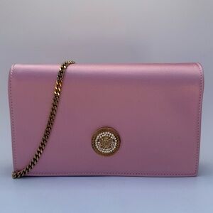 ✨ Versace La Medusa Crossbody Bag – Pink Silk– New with Papers & Dust Bag ✨